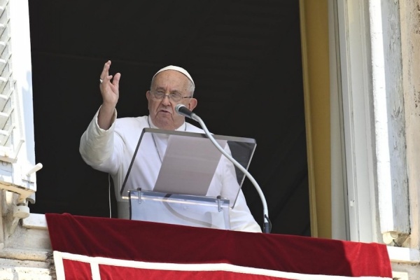 papież Franciszek na anioł pański